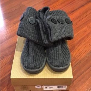 Ugg classic cardy sweater tall boots